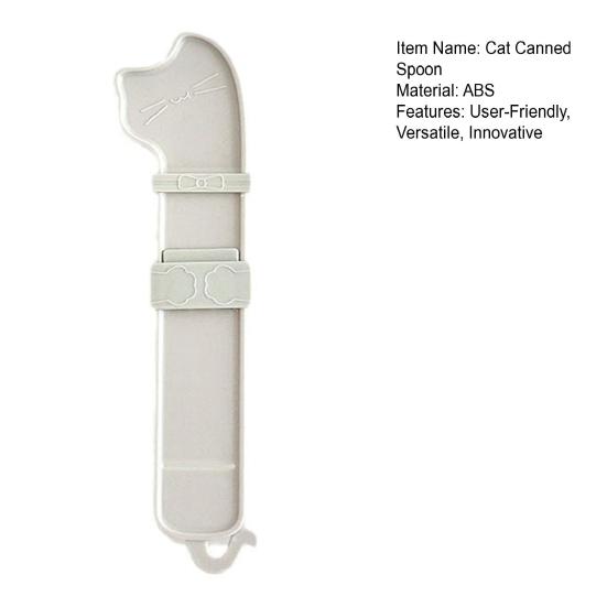 Cat Canned Spoon Feeder Cat Food Squeeze Spoon Cat Snack Dispenser Efficient Pet Feeding Tool for Wet Food Pastes