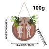 Wooden Bathroom Sign Rustics Men's and Women's Toilet Wall Signs for Business Funny Bathroom Restroom Door Decors