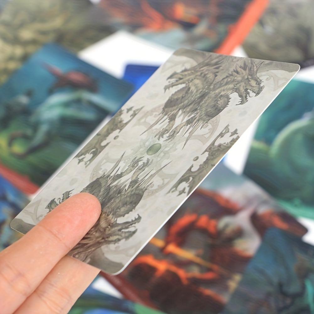 Star Dragons Oracle Card 33-korts kortstokk med elektronisk guidebok spåspill 10,4*7,3 cm