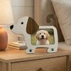 Cartoon Animal Shape Picture Frame Smooth Pet Keepsake Frame Photo Display Rack  for Desktop