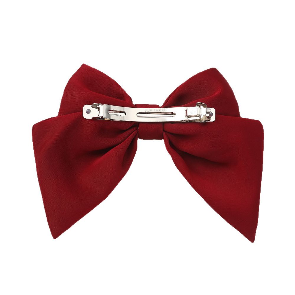 Spring Clip Back of Head Clip Korean Style Hair Accessory Daily Wear Bowknot Hair Clip  Girls