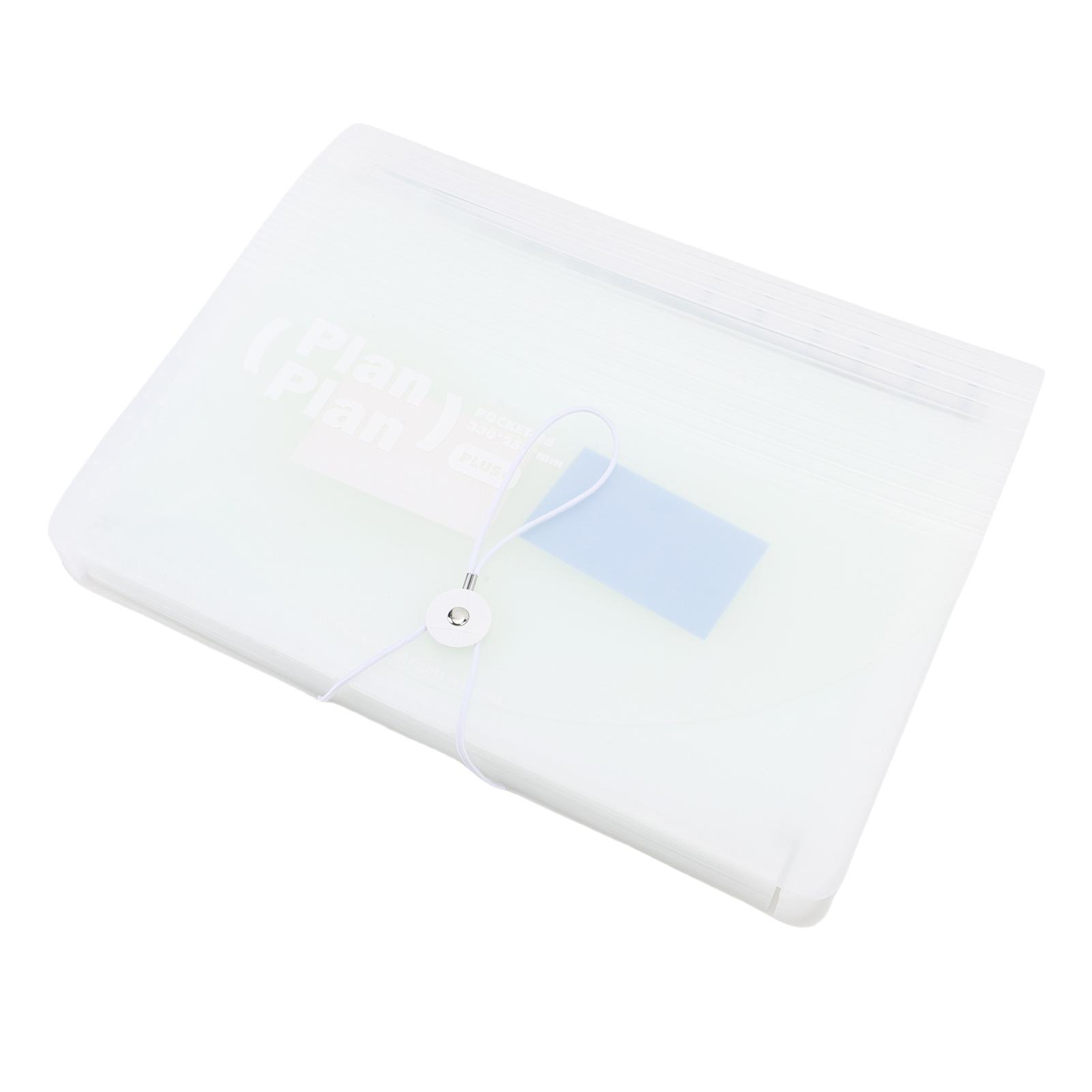 

Accordion File Organizer with Labels 25 Pockets Large Capacity A4 Letter Document Storage Folder for Home School Office