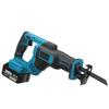 4000RPM Cordless Electric Reciprocating Saw Variable Speed Metal Wood Cutting Saw 4Pcs Saw Blades for 18V Battery