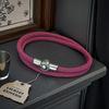 Noter Fashion Men Bracelet With A Grade 4mm String Bilayer Unique Magnet Buckle Cord Chain Braslet Multiple Colors Available