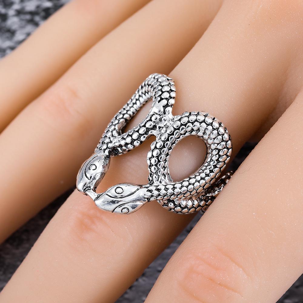 Simple Retro Cobra King Ring - Unisex Fashion Hip Hop Jewelry