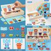 Wooden Animal Dress Up Puzzle For Kids With Diy Fun For Ages 3 To 6