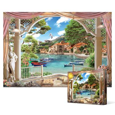 View from the Terrace - 1000 Piece Jigsaw Puzzle, Popular Korean Puzzle