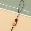 Handcrafted Jade Car Keychain & Phone Lanyard DIY Accessory