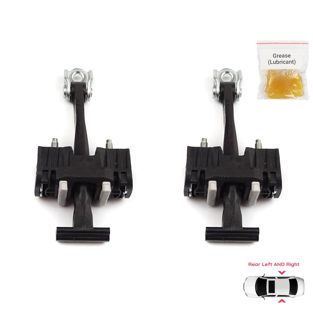 BDP1239-1 2 Pieces Rear Left AND Right Door Catch Hinge Brake Stop Check Strap Limiter for Chevrolet Vauxhall Opel Zafira B 2005-2014 13214193