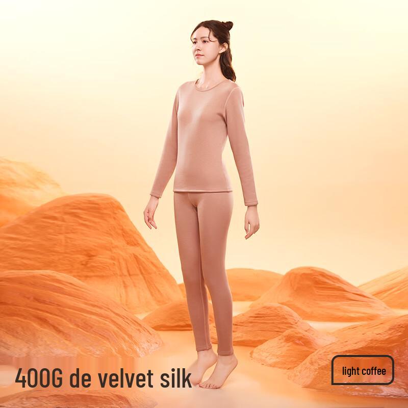 MIIOW Silk Blend Thermal Underwear Set