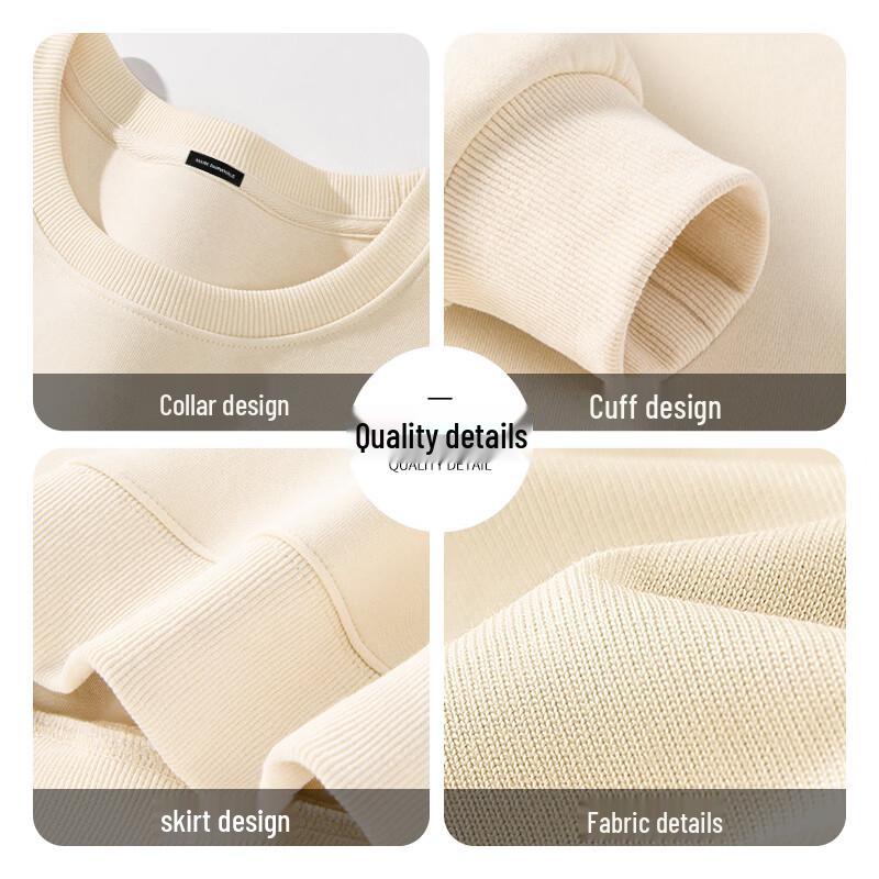 Mark Fairwhale Unisex Loose Fit Round Neck Long Sleeve Sweatshirt