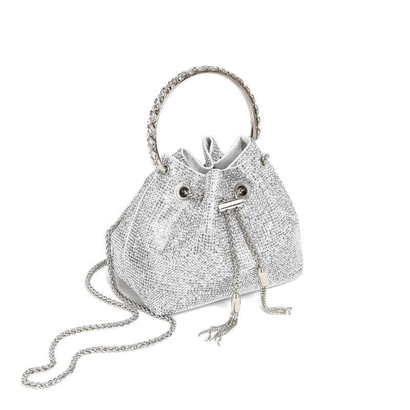 crylic diamond bag women s bag spring new fashion chain diamond-encrusted dinner shoulder bag hiling