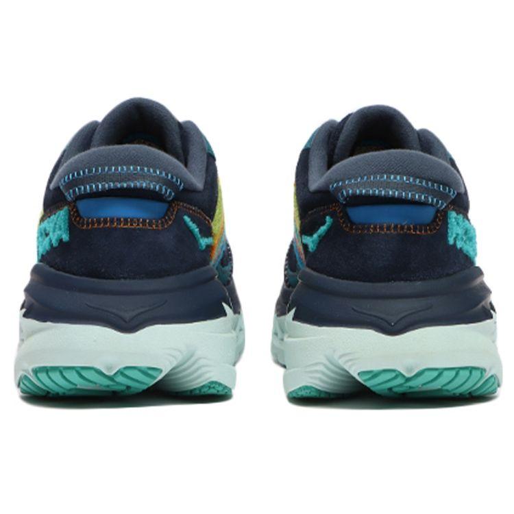 HOKA Bondi L Embroidery - Outer Space Unisex Sneakers Blue Atlantis 1126855-OSAT