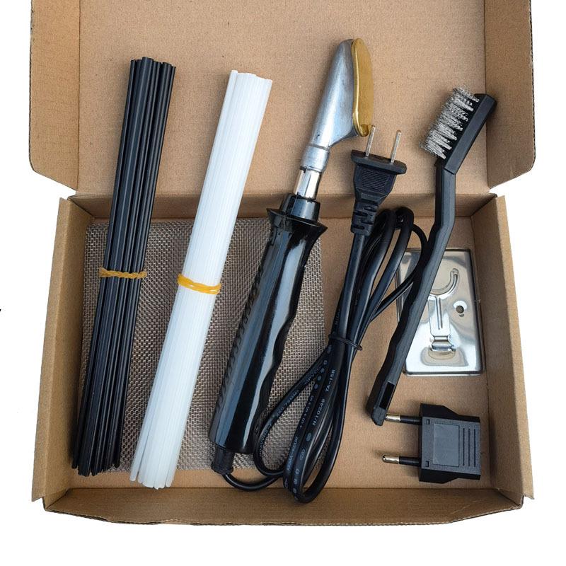 Electric Soldering Iron for Car Bumper Repair: Plastic Crack Welding and Auto Maintenance Tool Kit