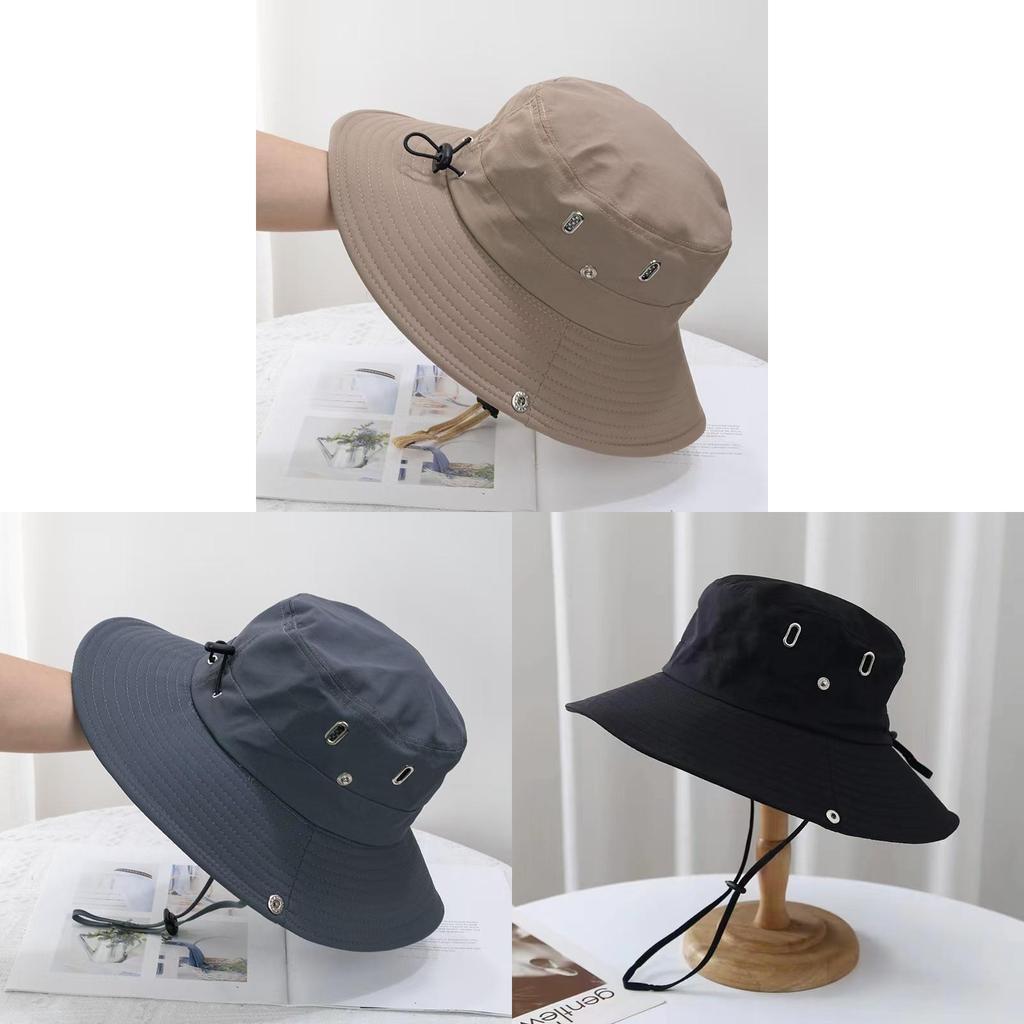 Outdoor-Sonnenschutzkappe mit breiter Krempe für Sommer, Strand, Angeln und Reisen