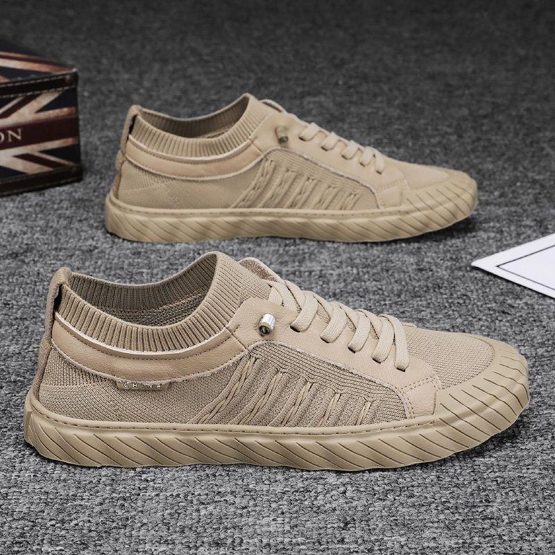 

Fashion Male Shoe Solid Color Soft Sneakers Running Canvas 2025 Trend Common Cheap Liquidation Adults Designer Luxury Men s Casual Shoes 39