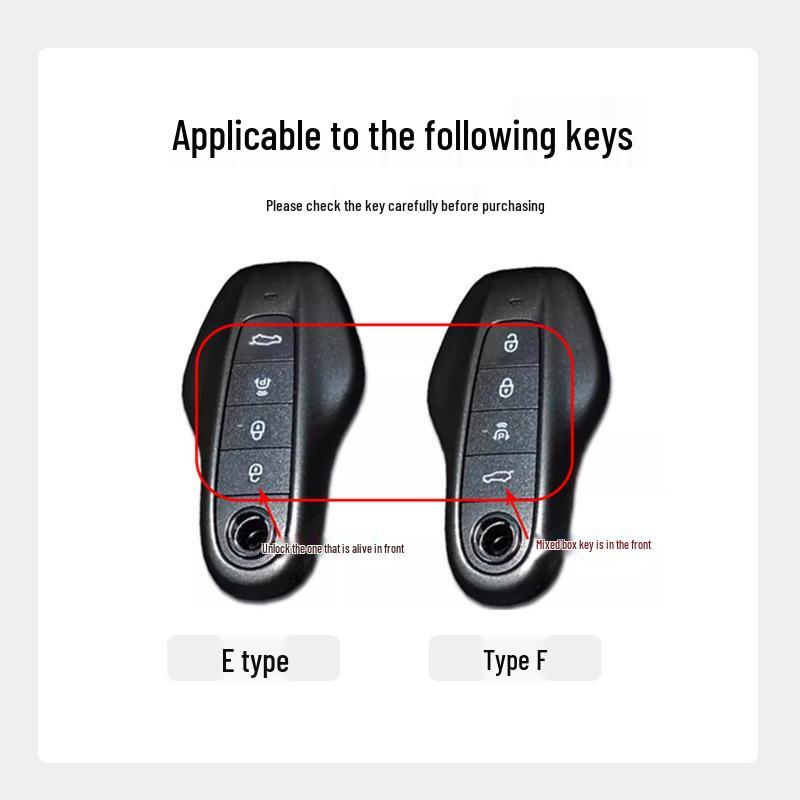 FAW Hongqi HS6 PHEV Key Cover (2026 Model): Smart Hybrid Version with Metal Buckle