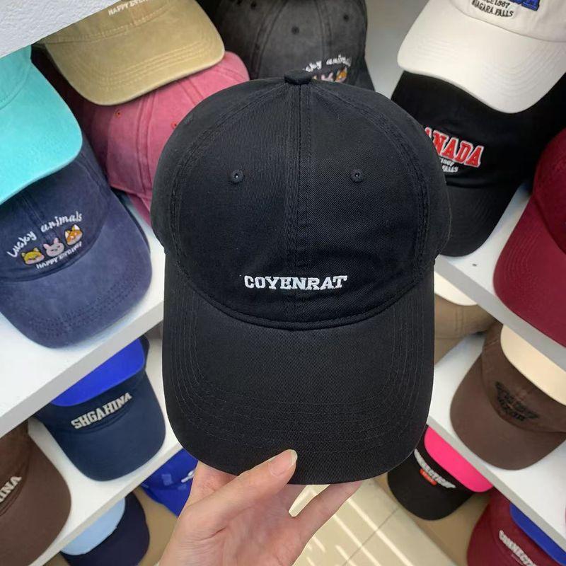 

Best Selling Best Selling 2025 New Arrival Korean Style Baseball Cap Wide Brim Big Face Small Men s and Women s Big Head Circumference Soft Top Thorn Black Regular-(head circumference 54-59cm)