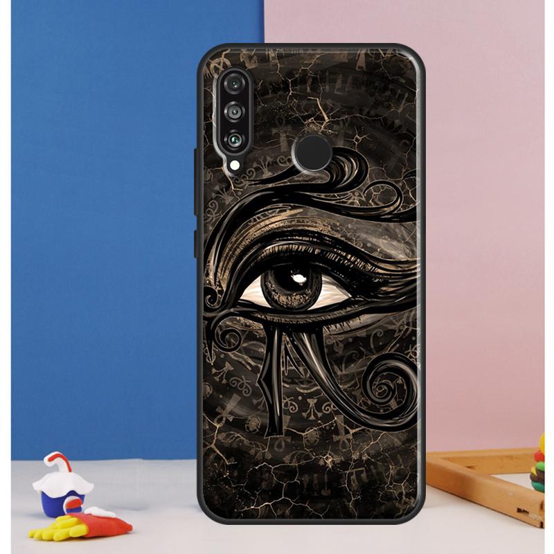 Egyptian Eye of Horus Art Case For Huawei Nova Y73 Y72 Y70 Y90 Y60 Y61 Y91 12s 12i 11i 8i 9 10 SE P30 P40 Lite P60 Pro