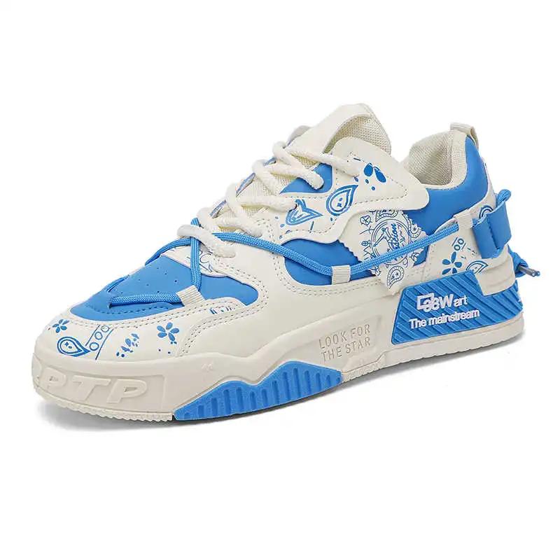 Fashion Sky Blue 40 Trails And Hiking Mining Hiking Woman Shoes Running Sports Shoes Sneakers Industrial Sewing Boti Gym Leading