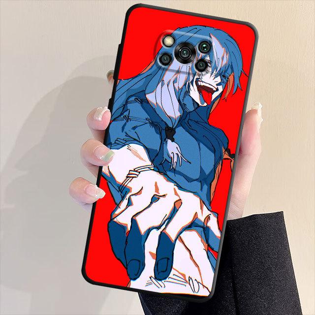 Tpu miękki zderzak etui na telefon do Samsung Galaxy S21 S20 S22 S23 uwaga 20 Ultra 10 Plus 8 9 S21 S20 Fe Jujutsu Kaisen Anime okładka