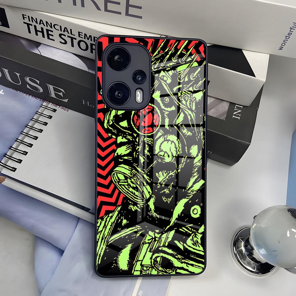 Anime D-Dorohedoro Phone Case For Redmi 13 12 13c 12c Note 13 Pro Plus 11 12 Pro 10 12s 11s Glass Cover