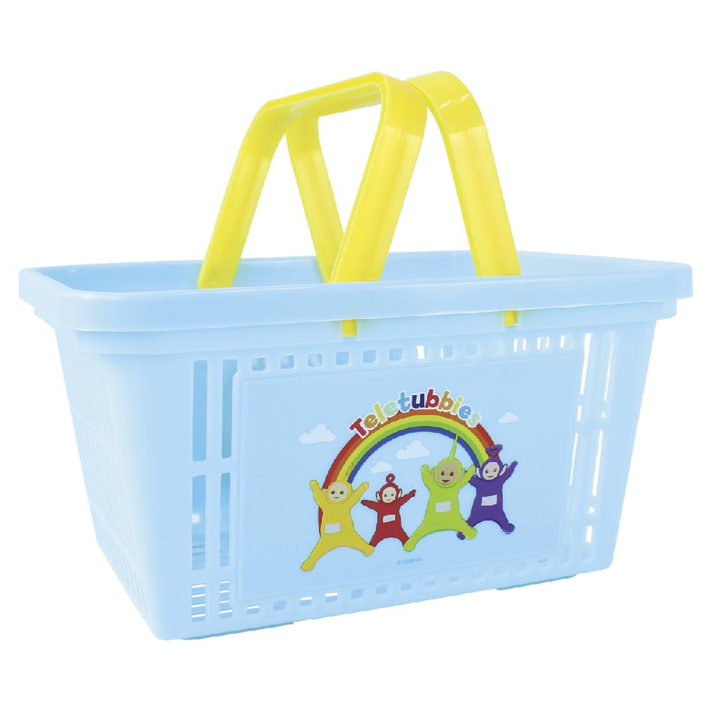 Tees Factory Teletubbies Tinky Winky Dipsy Lala Poe Character Basket Illustration TT-5545178IL