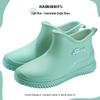 Women's Versatile Waterproof Rubber Rain Boots - Non-slip, Soft Sole, Casual Outdoor Short Boots for Camping