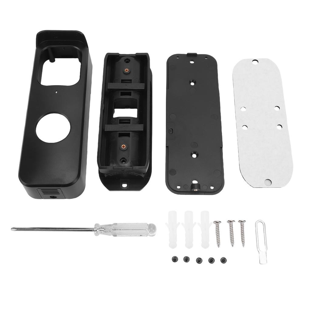 Doorbell Mount Fit For Blink Gen1 Anti Theft Video Doorbell Camera Angle Adjustable Mount Holder with Rain Cover Holder