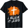 I Believe In Jesus Kids Unisex Women TShirt Street Casual Fashion Couple Clothes  Shirts for Unisex  Ropa Hombre