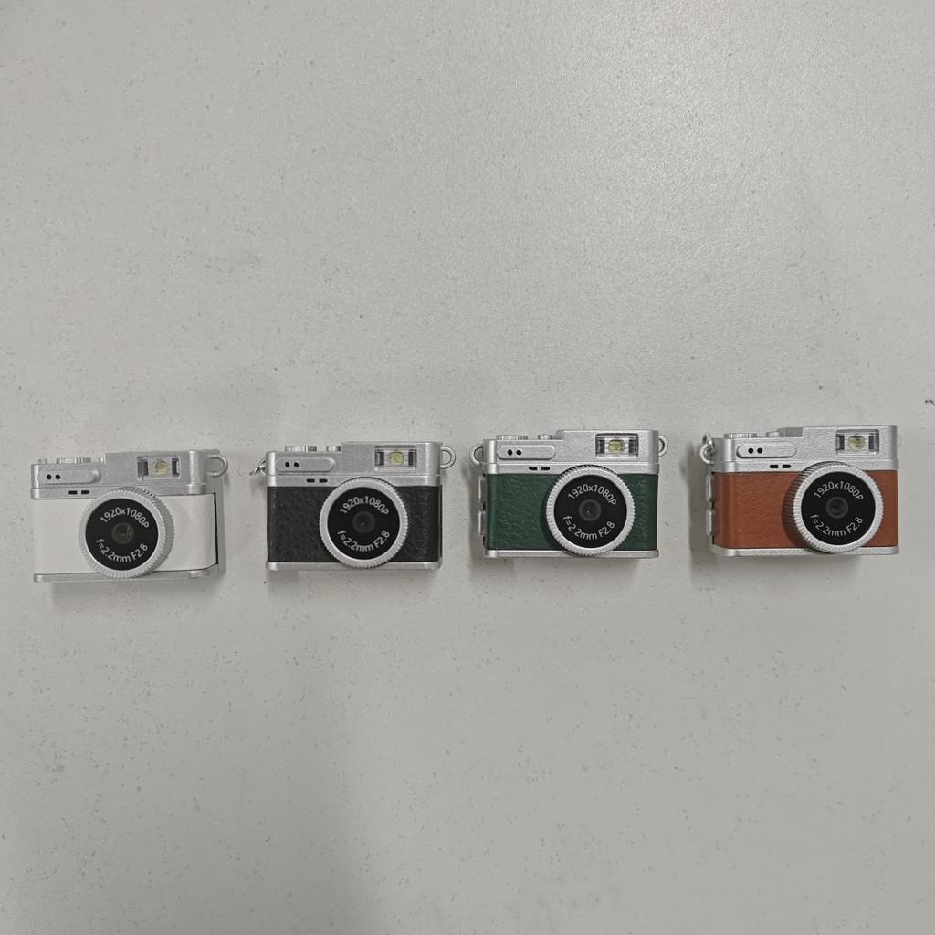 New S150 Super Mini Camera 0.96inch IPS Color Screen 1920x1080p Portable Pocket Cam Classic Design LED Fill Light Retro Small Camera Ornament