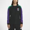 Jordan Winter Utility Patchwork Logo Casual Sweatshirt Men Tops Black CT3382-010