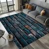 2025 New Style Brick Stone Building Wall Originality Rug Carpet for Living Room Bedroom Home Decor,kid Non-slip for Sofa Doormat