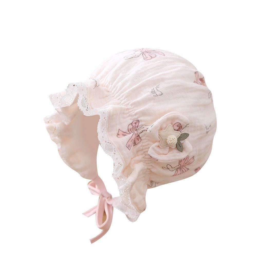 Breathable Baby Girl  Bonnet 0-12M Fisherman Hat 2025 Baby Sun Hat  Spring Autumn