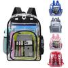 Transparente Umhängetasche Unisex Mode Einfach Große Kapazität Tragbar Rucksäcke Multifunktional Wasserdicht Männlich Weiblich Rucksack