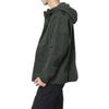 Nike Sportswear Essentials+ Embroidered Logo Velour Hooded Jacket Men Outerwear Green DD4883-355