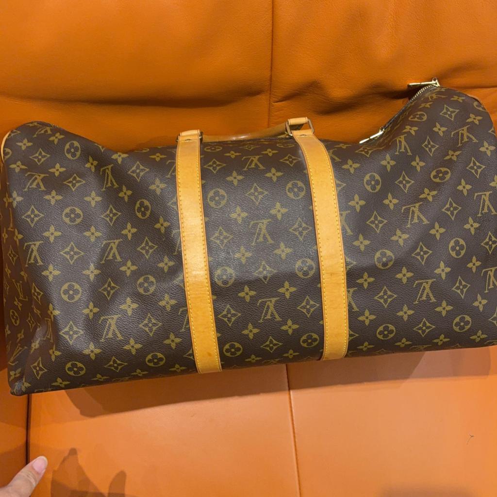 [Pre-Owned] Keepall 55 Monogram Canvas Travel Bag - Excellent #Y34O9G
