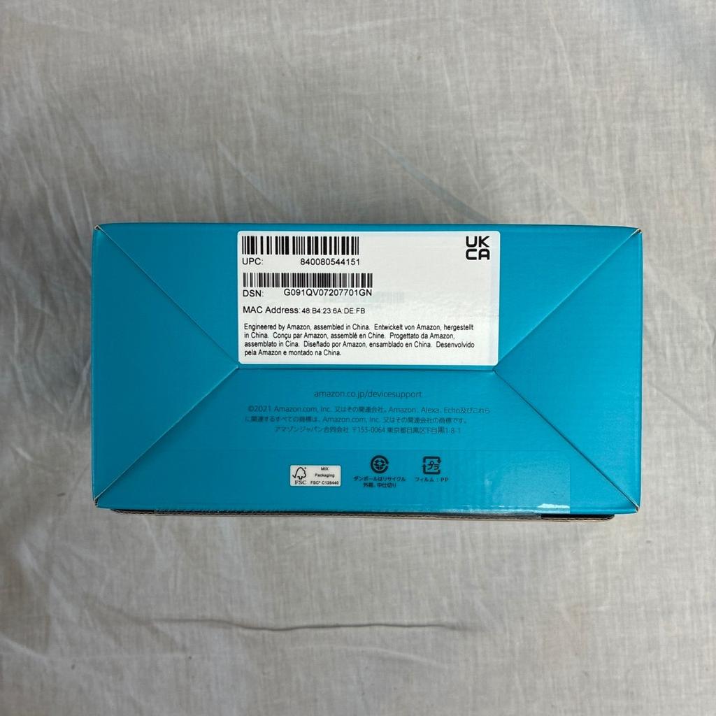 Echo Show 5 (2nd Gen) Smart Display Speaker - Deep Sea Blue