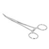 Hemostatic Forceps 14cm Stainless Steel Curved Tip Pliers Pet Hair Tweezers Livestock Supply