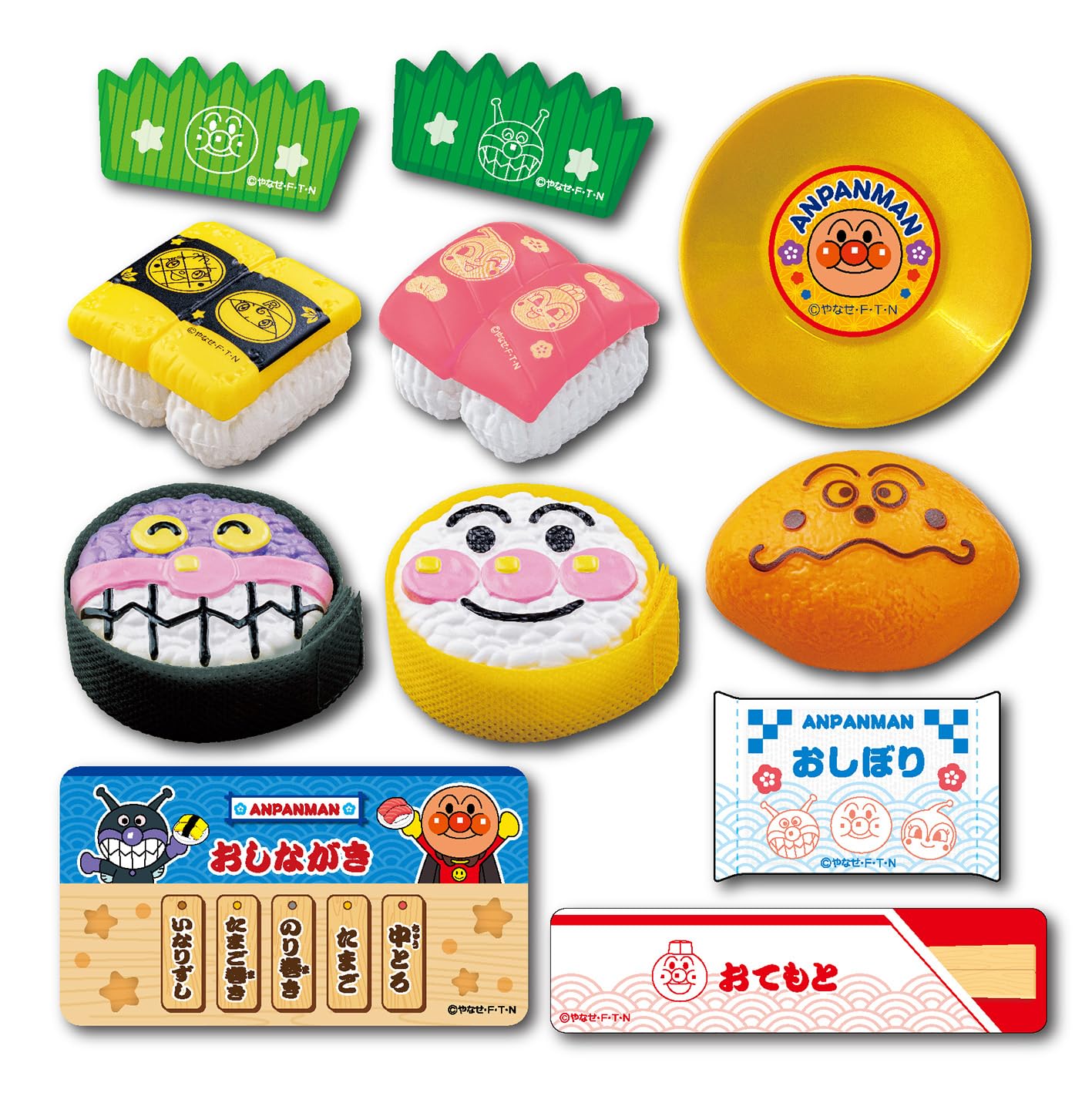 JOYPALETTE Anpanman Sushi Set - Squeeze and Roll