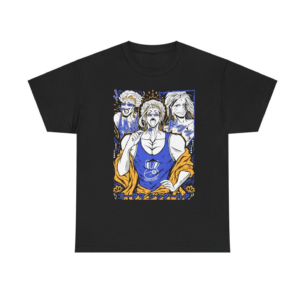 

Buda T-Shirt Record Of Ragnarok Buddha Anime Manga Fan Gift Girl shirt All Size L