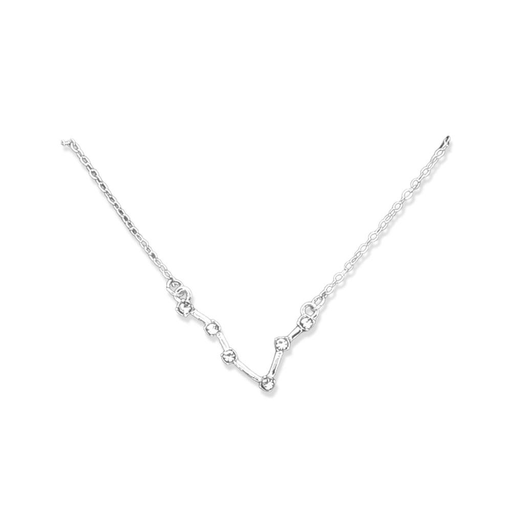 Colar da Amizade DIY com Strass Tema Constelação Ins Pingente Criativo Ajustável para Amante Amigo Presentes de Festival Aniversário