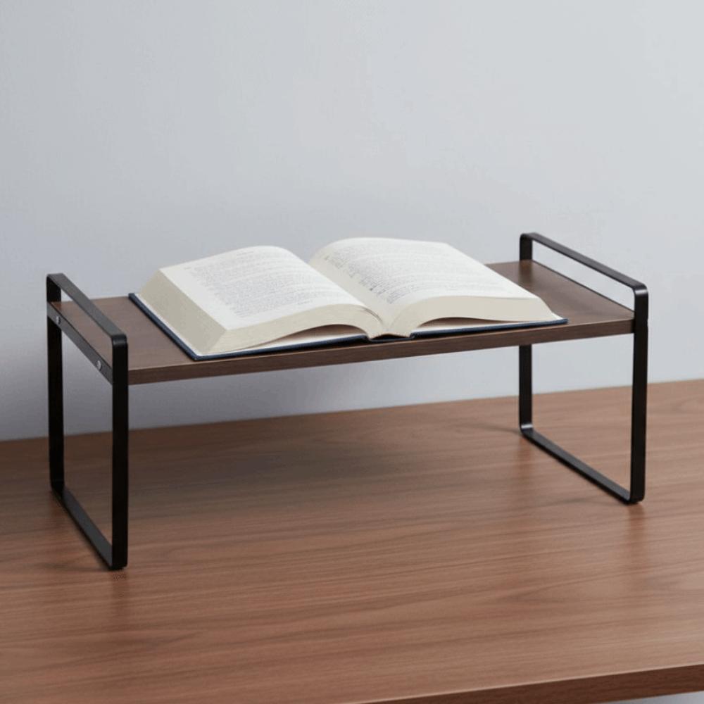 Minimalist Display Rack Strong Load-bearing Stationery Shelf Makeup Organizer Book Rack Study