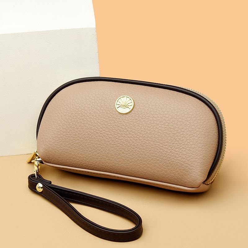 Neue Handy-Tasche für Damen im Sommer  All-Match Clutch-Tasche  Modisches Litschi-Muster Münzbörse  Tasche für Mütter mittleren Alters