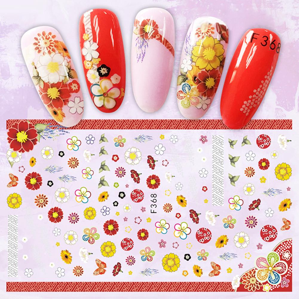 Chinese New Year Nail Art Sticker Women Decor Spring Festival Decal Manicure Gift