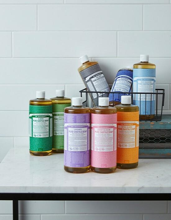 Dr. Savon de Marseille pur à l'arbre à thé Bronner's 950 ml