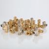Brass Y-Type Three-Way Threaded Connector
