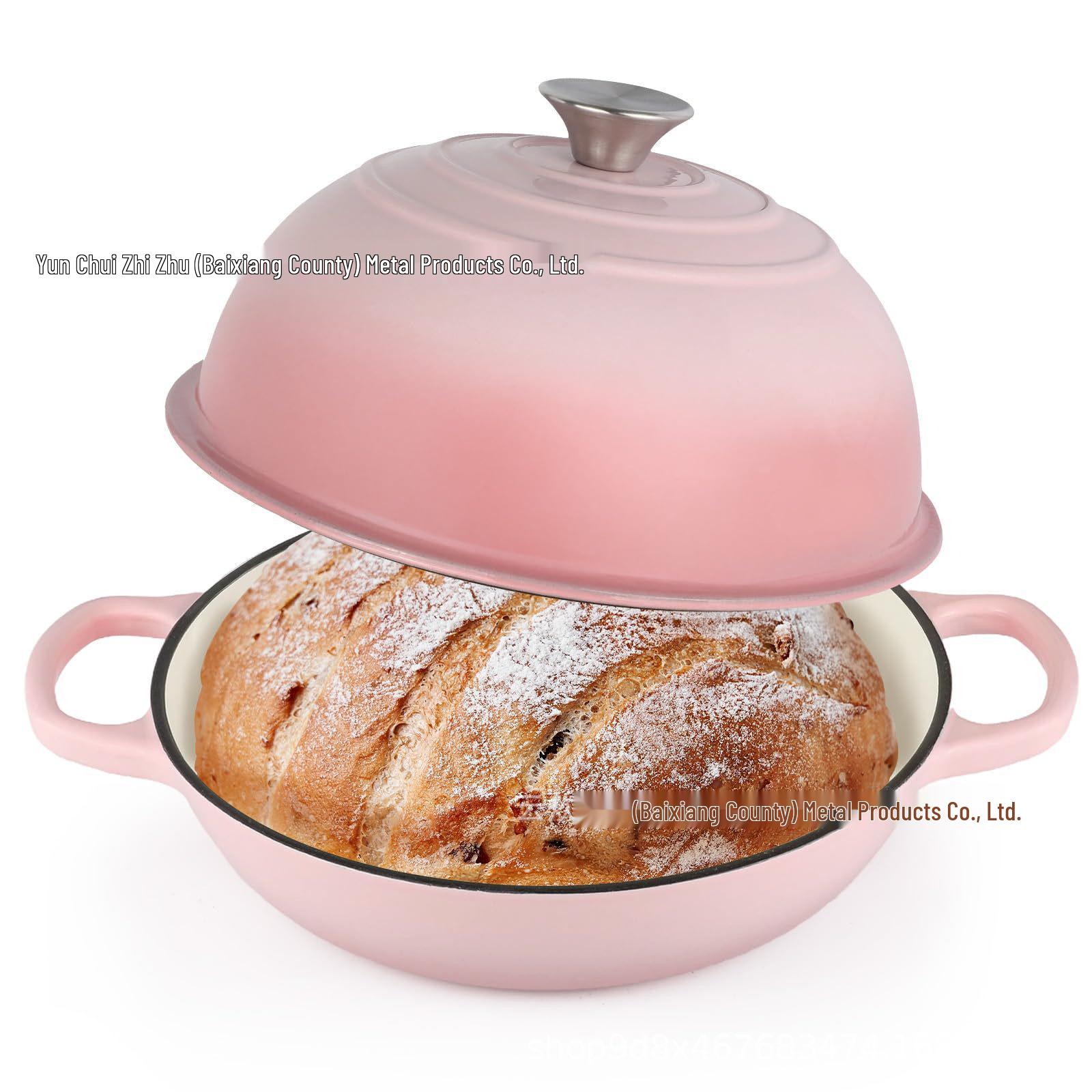 26cm Non-Stick Enamel Cast Iron Bread
