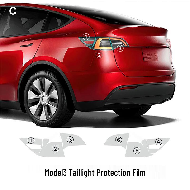 Tesla Model Y/3+ TPU Ochranná fólie s vysokým rozlišením Car Wrap