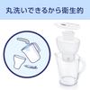 Brita Marella Water Filter, 1.15L Filtered Water Capacity, 2.4L Total Capacity, Includes One Maxtra Plus Cartridge [Official Japanese Product]
